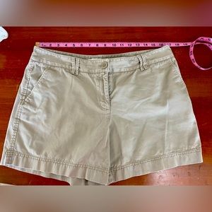 Loft Tan shorts